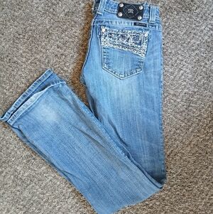 Miss Me Jeans – Size 28 – Bootcut – mediumWash